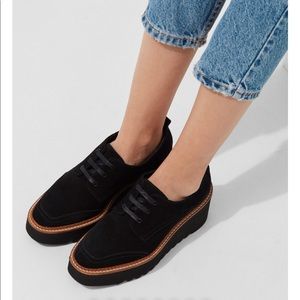 Castañer New York Suede Laced Platform Size= 37